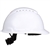 3M SecureFit Vented White 4-Point Ratchet Hard Hat