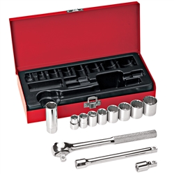 Klein 12-Piece 3/8-Inch Drive Socket Set