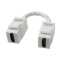 Vanco Quickport Pigtail HDMI Module - White