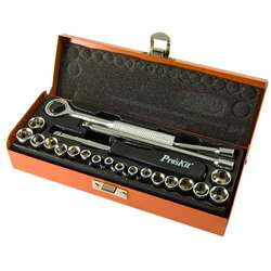 Eclipse 22 Piece 1/4in Drive Socket Set