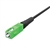 SC Singlemode APC Simplex Splice-On Connector, 2 mm & 3 mm Fiber