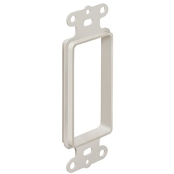 Arlington Single-Gang Entrance Plate - White