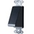 Arlington Single-Gang Reversible Scoop Hood - Black