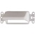 Arlington Single-Gang Horizontal Scoop Hood - White