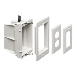 Arlington Single-Gang Indoor IN BOX - White