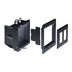 Arlington 2-Gang Indoor IN BOX - Black