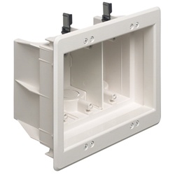 Arlington 3-Gang Indoor IN BOX - White
