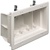 Arlington 4-Gang Indoor IN BOX - White
