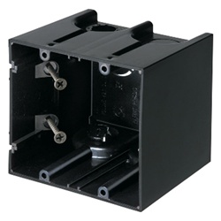 Arlington ONE-BOX 2-Gang Outlet Box
