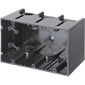 Arlington ONE-BOX 3-Gang Outlet Box