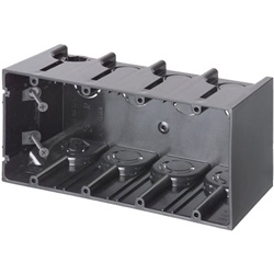 Arlington ONE-BOX 4-Gang Outlet Box