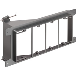 Arlington 4-Gang Nail On Low Voltage Mounting Bracket