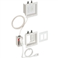 Arlington Two-Gang Power/Low-Voltage TV Bridge II Kit