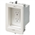 Arlington Single Gang Steel TV BOX