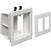 Arlington Recessed TV Box for Power and Low Voltage - 2-Gang