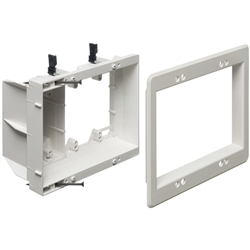 Arlington Recessed TV Box for Power and Low Voltage - 3-Gang