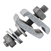 PPC D Cable Lashing Clamp, 1/4-7/16 - 1pc