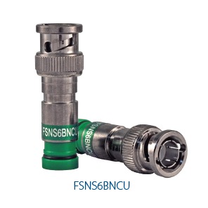 Belden ProSNS RG6 Universal BNC Compression Connectors - Bag of 25