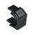 HellermannTyton Blank Insert - Black 10 Pack