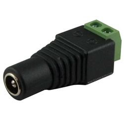 2.1mm Male Power Connector to Removable Terminal Block