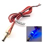 Illuminated DC Plug with 3ft Cord :: 2.1mm Female