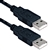 QVS USB 2.0 Certified Type A Male to Male Cable - 6ft