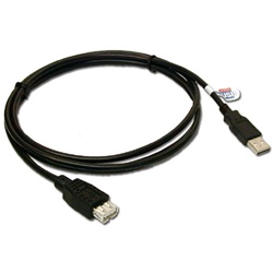 QVS USB 2.0 Certified Extension Cable - 3ft.