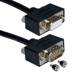 QVS UltraThin VGA Extension Cable - 50ft