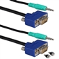 QVS High Performance UltraThin VGA with Audio - 35ft