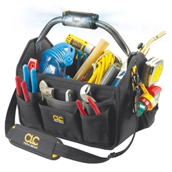 CLC 22 Pocket Bar Handle Open Top Tool Carrier