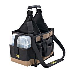 CLC 1528 23 Pocket Open Top Tool Carrier with parts tray