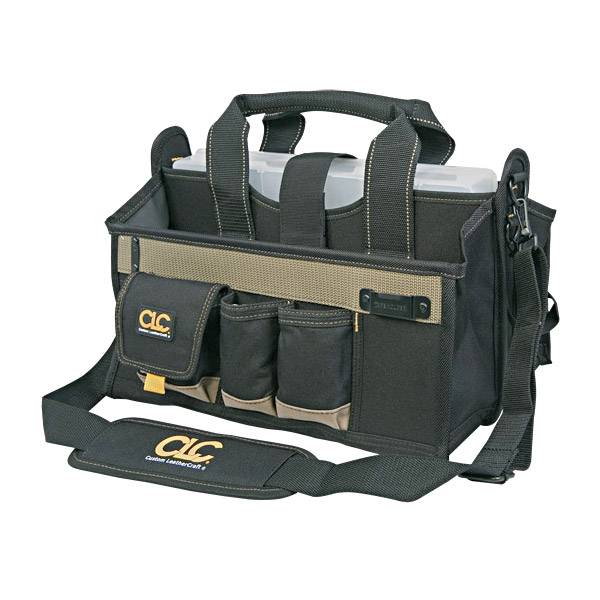 16-Inch Center Tray Tool Bag for sale online Custom LeatherCraft 1529 16-Pocket 