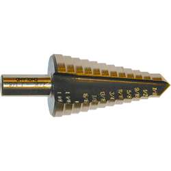 Tru-Cut Stepped Conical Bit - 1/4in - 3/4in x 1/16in