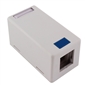 Single Quickport Surface Mounted Box - White