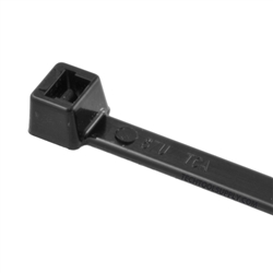 ACT 7in Black Cable Ties - Bag of 100