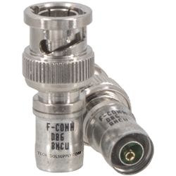 Belden Double Bubble RG6 BNC Connector - Bag of 25