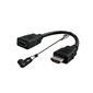 Simply45 HDMI Port Saver Pigtail Dongle Adapter
