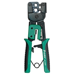 Eclipse Ratcheting Modular Plug Crimper 8p8c/RJ45