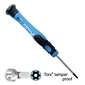 Eclipse Tools Precision Screwdriver T6 Star Tip Security
