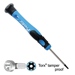 Eclipse Tools Precision Screwdriver T6 Star Tip Security