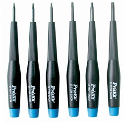 Eclipse 6pc Precision Security Torx Screwdriver Set