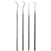 Eclipse Tools 4 Piece Probe Set