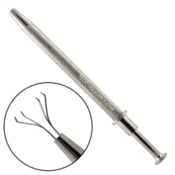 Eclipse 902-225 metal four prong parts grabber pickup tool