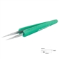 Tweezer, ESD-Safe, Soft-Grip, Fine Tip