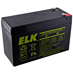 ELK Products 12V, 8 Ah Lead Acid Battery