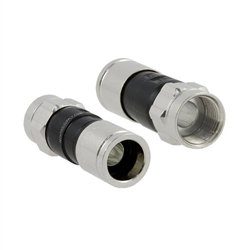 PPC SignalTight RG6/6Q Connectors PLUS Style - Bag of 50
