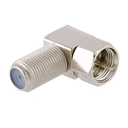 3Ghz Right Angle Coax F Adapter