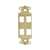 HellermannTyton Decora Plate - 4/Ivory