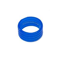 Bag of 100 F-Conn Color Rings - Blue
