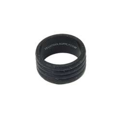 Bag of 100 F-Conn Color Rings - Black